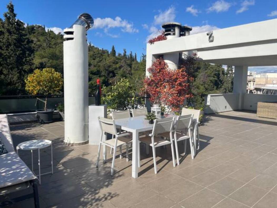 Athens Lycabettus Hill Penthouse, Private Roof Garden & Pool Daire Dış mekan fotoğraf