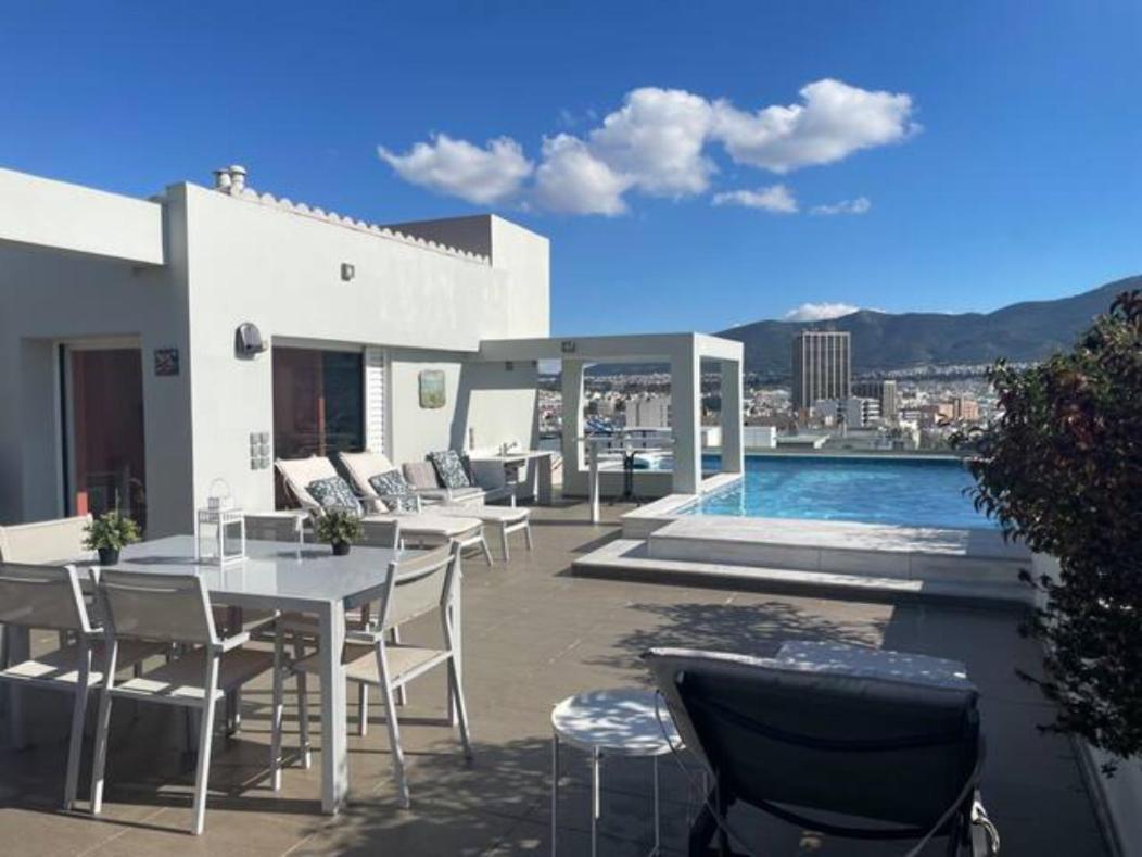 Athens Lycabettus Hill Penthouse, Private Roof Garden & Pool Daire Dış mekan fotoğraf