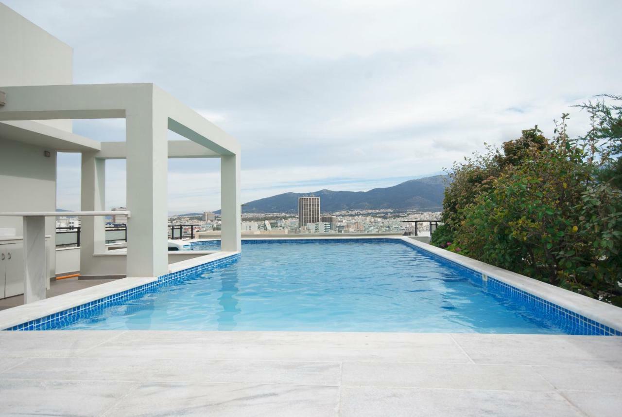 Athens Lycabettus Hill Penthouse, Private Roof Garden & Pool Daire Dış mekan fotoğraf