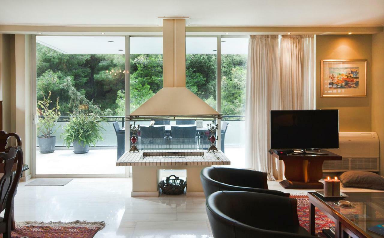 Athens Lycabettus Hill Penthouse, Private Roof Garden & Pool Daire Dış mekan fotoğraf