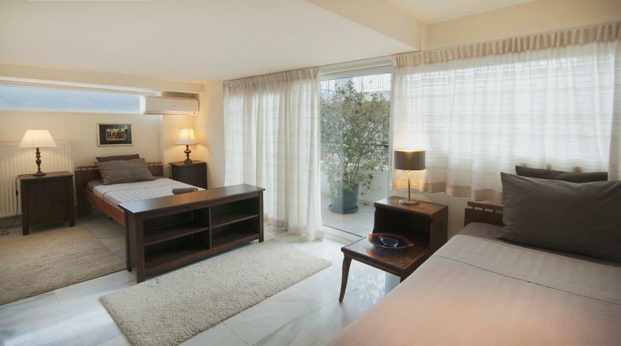 Athens Lycabettus Hill Penthouse, Private Roof Garden & Pool Daire Dış mekan fotoğraf